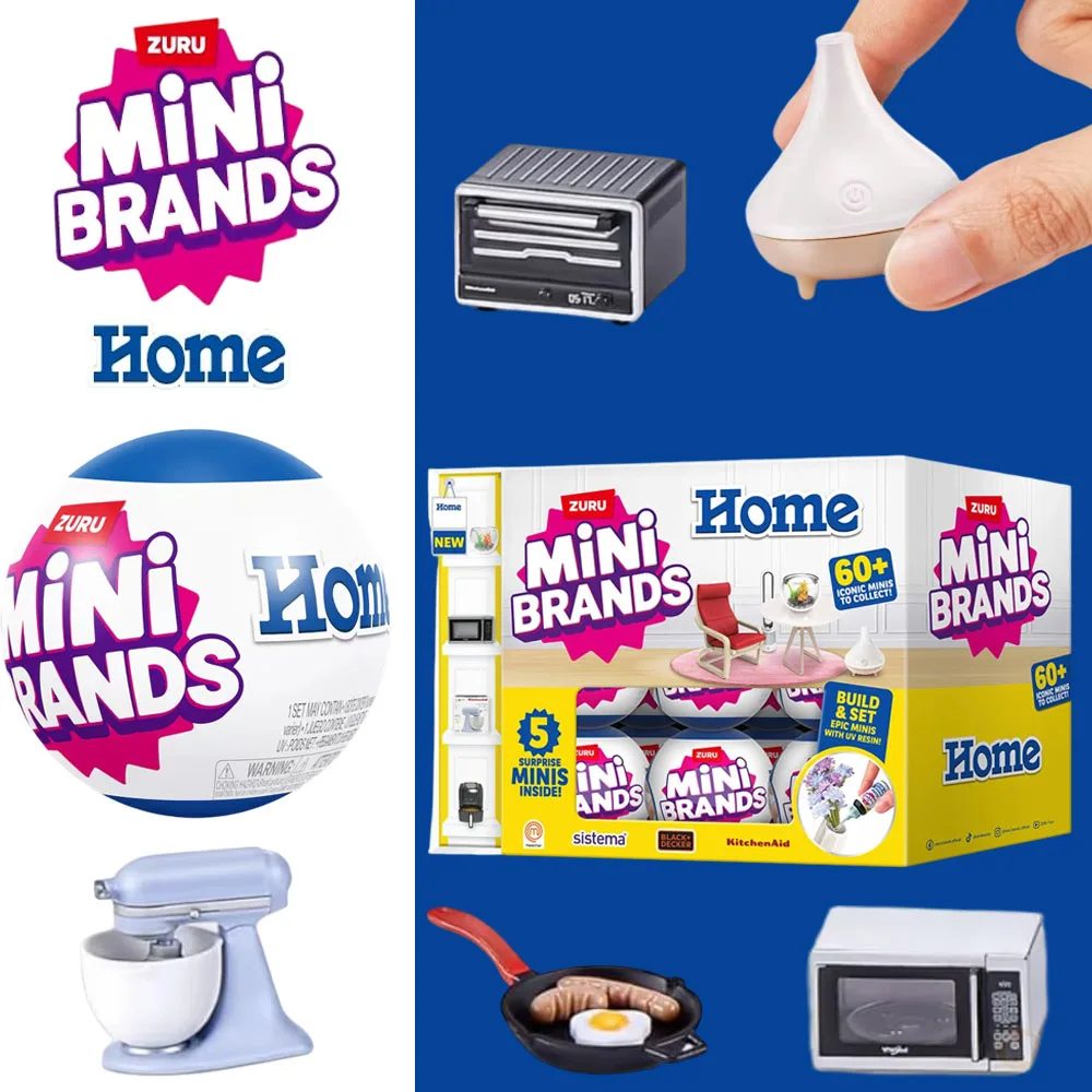 ZURU Mini Brands Home Series 6 - Kids Toys Kitchen Set review and price