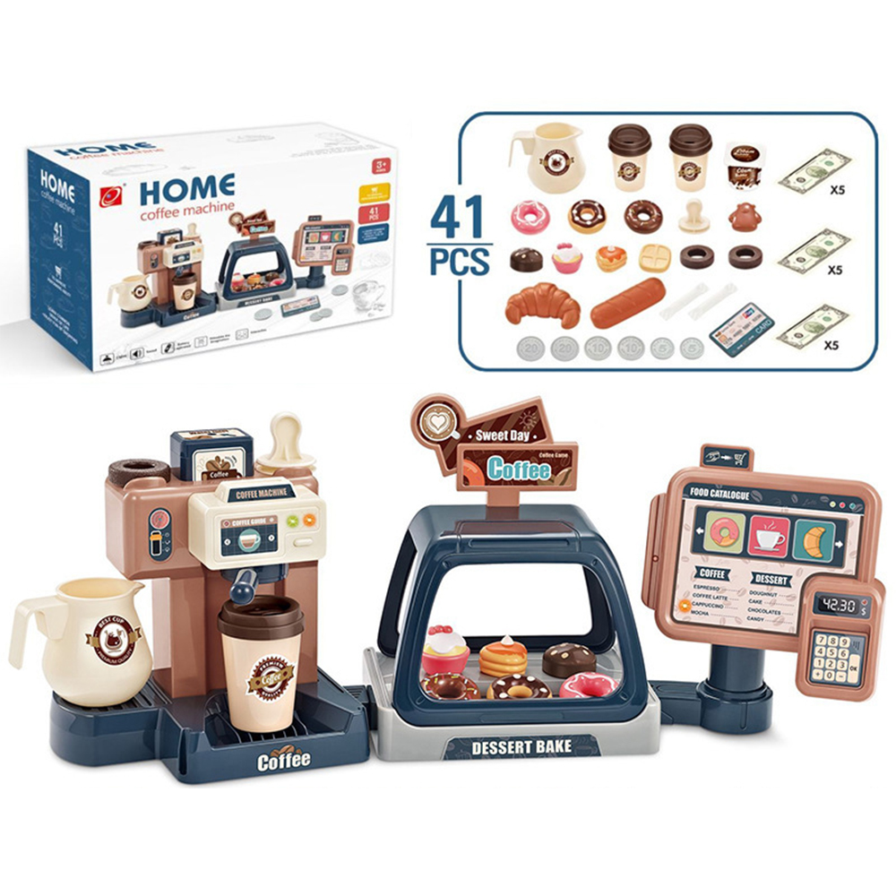 3 In 1 Coffee Machine Toy Set  - Toy Cash Register review and price